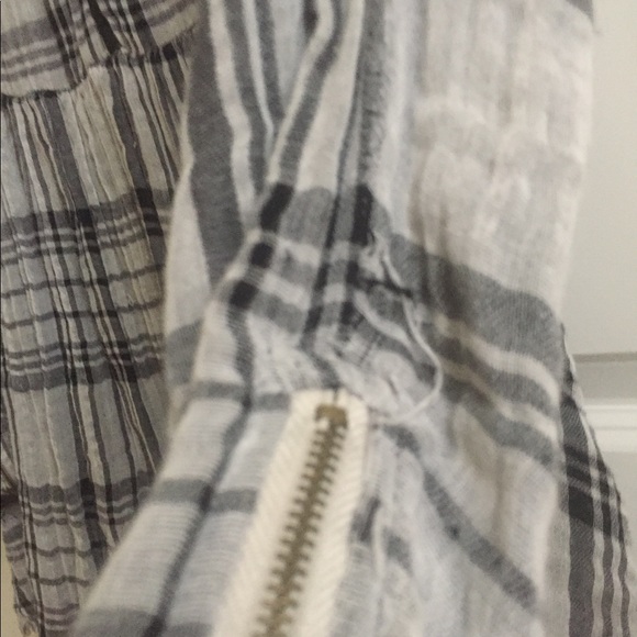 Free people plaid tunic - Picture 5 of 8